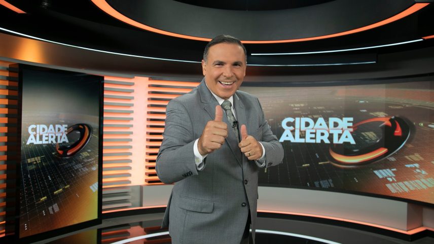 Reinaldo Gottino comanda o 'Cidade Alerta'