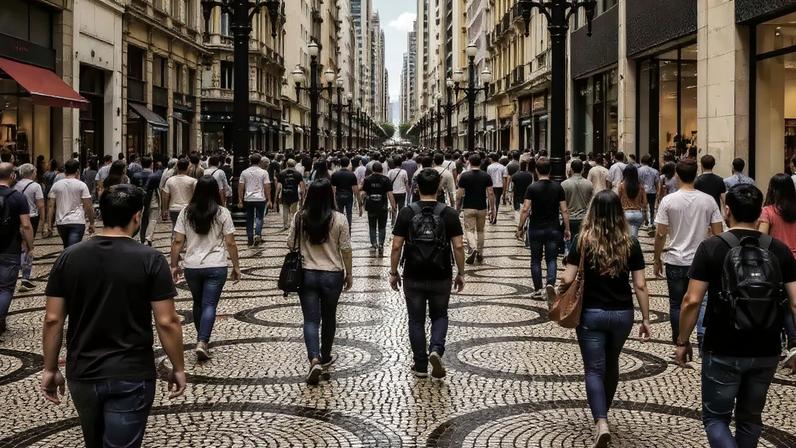 INDIFERENÇA - Eleitorado passa ao largo das urnas: o sistema não é capaz de oferecer as respostas esperadas (Imagem gerada por IA/.)
