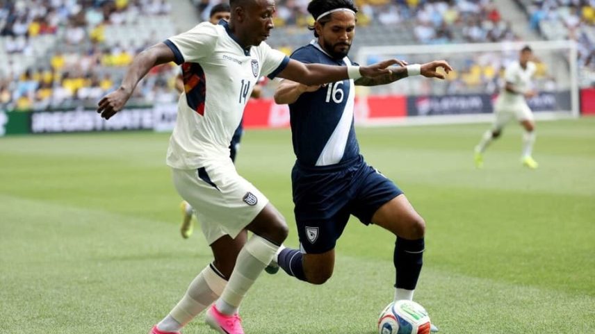 Alan Minda em Equador x Guatemala (Foto: Kirk Irwin / GETTY IMAGES NORTH AMERICA / Getty Images via AFP)