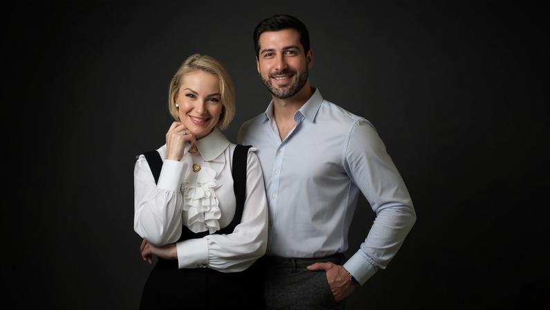 Ana Clara e Jonas Tomazi, da Colline de France: "A gente conseguiu ter uma lucratividade ótima com poucos quartos" (Colline de France/Divulgação)