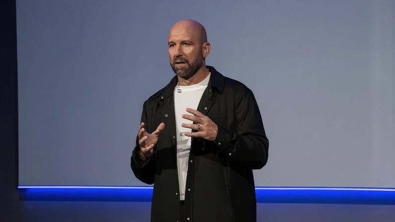 Andrew Bosworth chief technology officer and head of Reality Labs at Meta Platforms Inc. during the Meta Connect event...