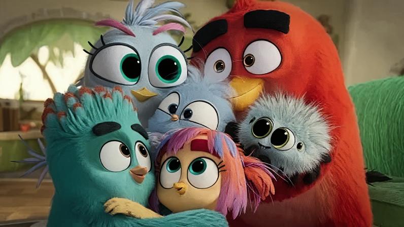 Cena do filme "Angry Birds"