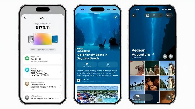 Apple acrescenta recursos inteilgentes a serviços comuns de seus aparelhos em lançamentos de software para 2027.