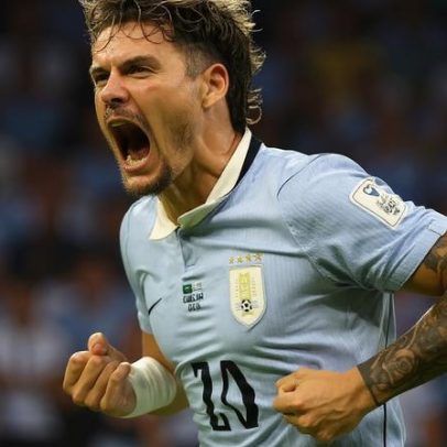 Uruguai busca empate contra Arábia Saudita após despertar no 2º tempo