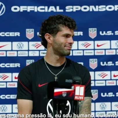 Pulisic comenta a pressão de ser o Capitão América