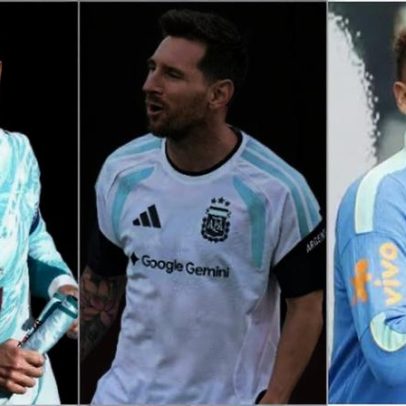 Cristiano Ronaldo, Messi e Neymar na última dança da Copa do Mundo