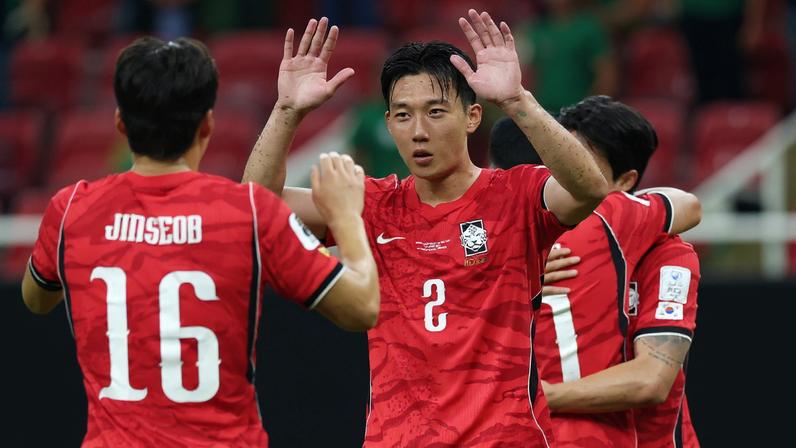 A Coreia do Sul venceu a República Tcheca por 2 a 1