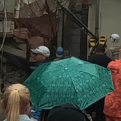 Casa desaba durante chuva na zona norte do Rio; duas crianças estão desaparecidas