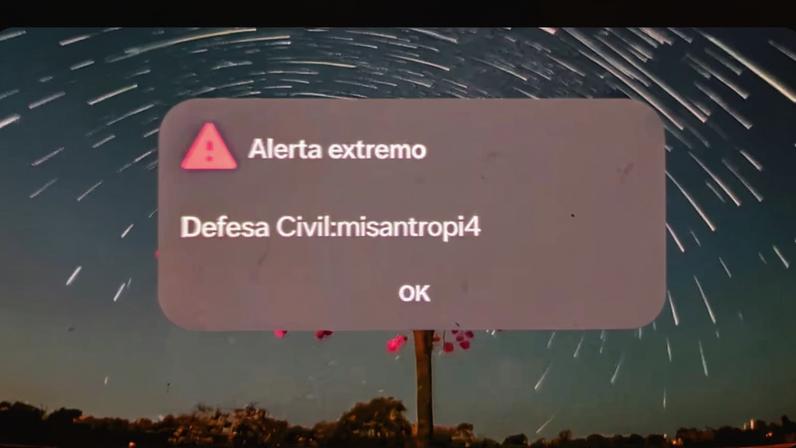 Alerta misantropia acionou celulares e gerou confusão durante a madrugada em São Paulo.