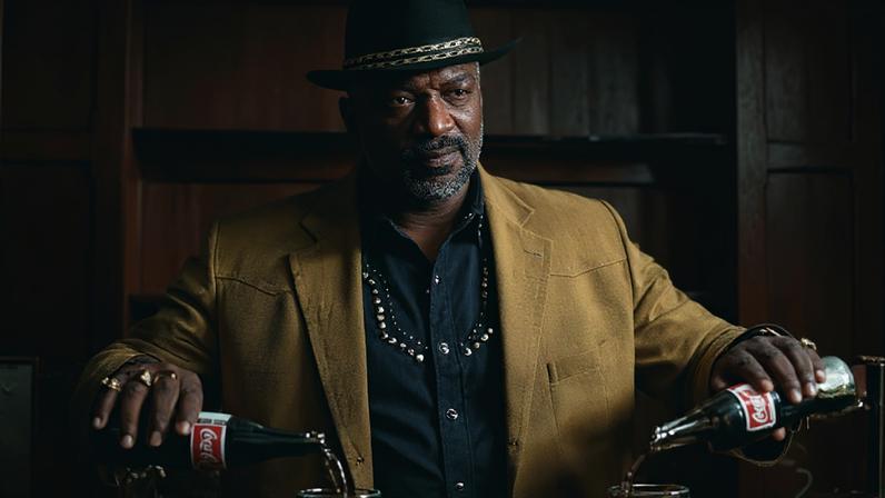 Alamo (Adewale Akinnuoye-Agbaje) serve copos de Coca-Cola em episódio final de 'Euphoria'