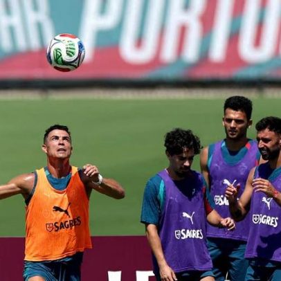 Cristiano Ronaldo divide titulares de Portugal na Copa do Mundo