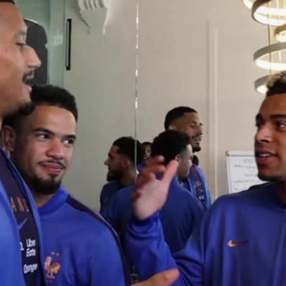 Campeões da Champions League se apresentam à seleção francesa