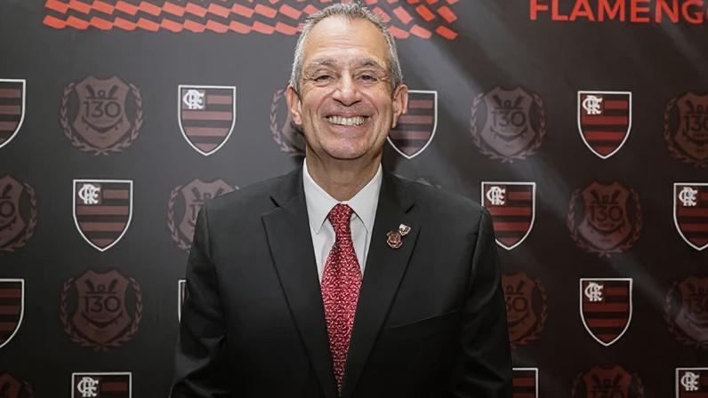 Luiz Eduardo Baptista, o Bap, presidente do Flamengo