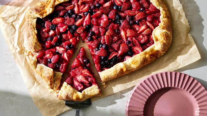 Berry galette