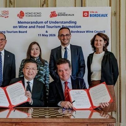 Bordeaux e Hong Kong celebram parceria para os próximos cinco anos