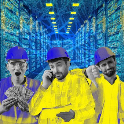 Alguns eletricistas dizem que construir data centers é opção de quem vendeu a carreira