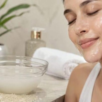 Mistura caseira com creme de arroz ganha popularidade em cuidados com a pele