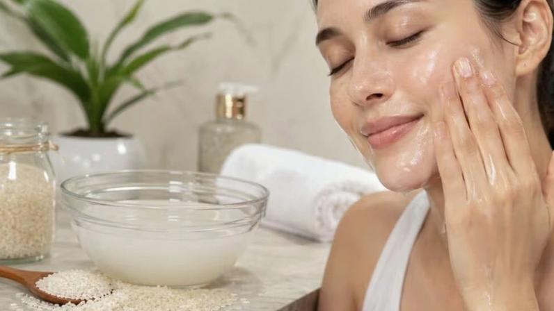 Mistura caseira com creme de arroz ganha popularidade em cuidados com a pele