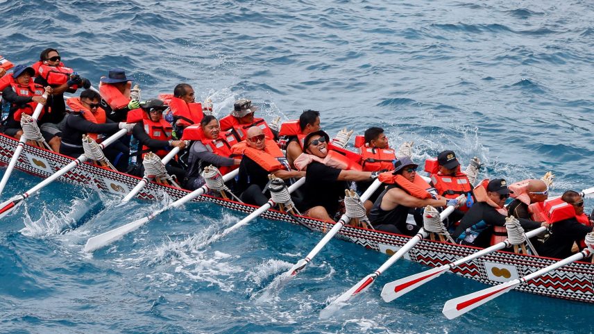 O povo Tao de Taiwan, um dos menores grupos indígenas da ilha, liderou a expedição