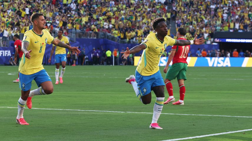 Vini Jr. marcou o primeiro gol do Brasil na Copa do Mundo de 2026
