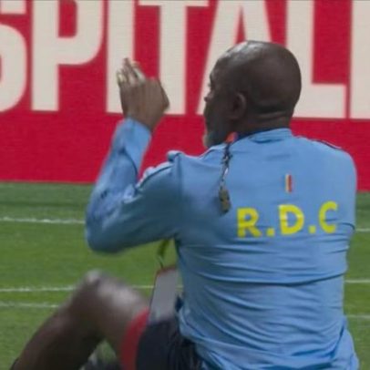 Carrasco do Inter repete dança para celebrar RD Congo na Copa pela primeira vez