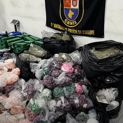 Cão farejador localiza 300 kg de drogas na Zona Sul de SP