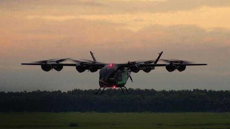 FAVORITO - Teste do Eve 100: a aeronave criada por uma subsidiária da Embraer é a líder global de encomendas (Eve Air Mobility/Divulgação)
