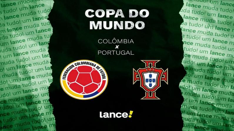 Colômbia x Portugal: onde assistir, horário e escalações na Copa do Mundo