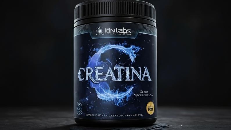 Creatina em pó da IDNLabs