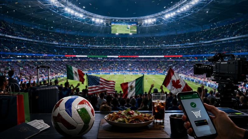 Mundial de 2026 começa hoje e movimenta bilhões fora do campo