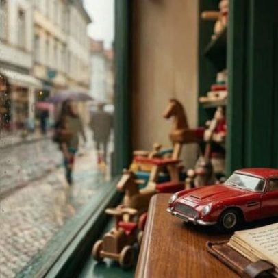 Quem cresceu nas décadas passadas compra brinquedos para curar a criança da vitrine