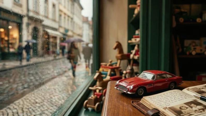Quem cresceu nas décadas passadas compra brinquedos para curar a criança da vitrine