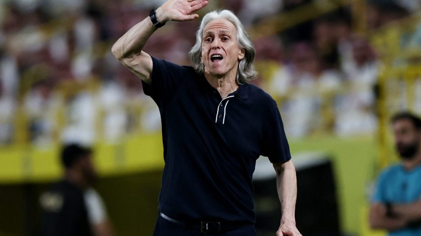 Jorge Jesus está livre no mercado desde que se despediu do Al-Nassr, da Arábia Saudita