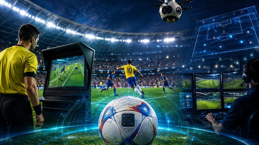 Tecnologias em um Jogo da Copa do Mundo