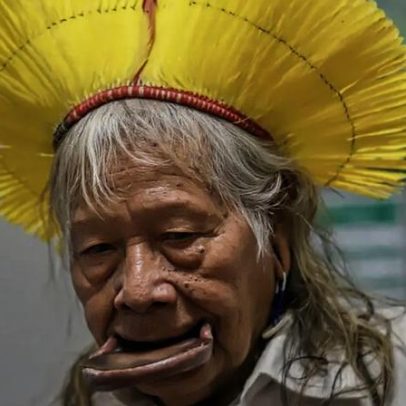 Cacique Raoni é internado na UTI com infecção grave