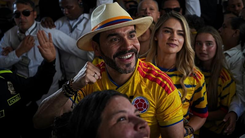 Candidato Abelardo De La Espriella da Colômbia Foto REUTERS - Jair Coll