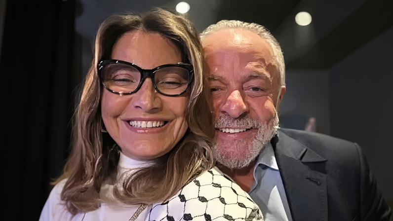 A primeira-dama, Janja da Silva, e o presidente Luiz Inácio Lula da Silva (PT)