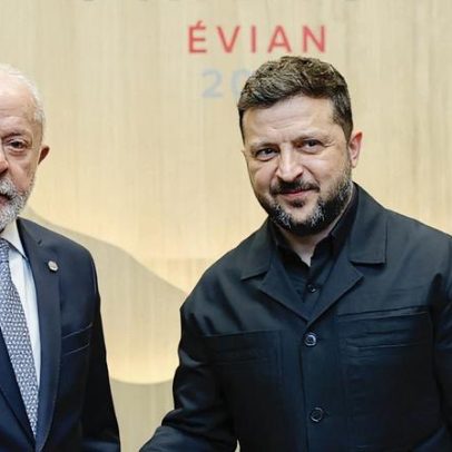 Lula e Zelensky discutem conflito entre Rússia e Ucrânia no G7