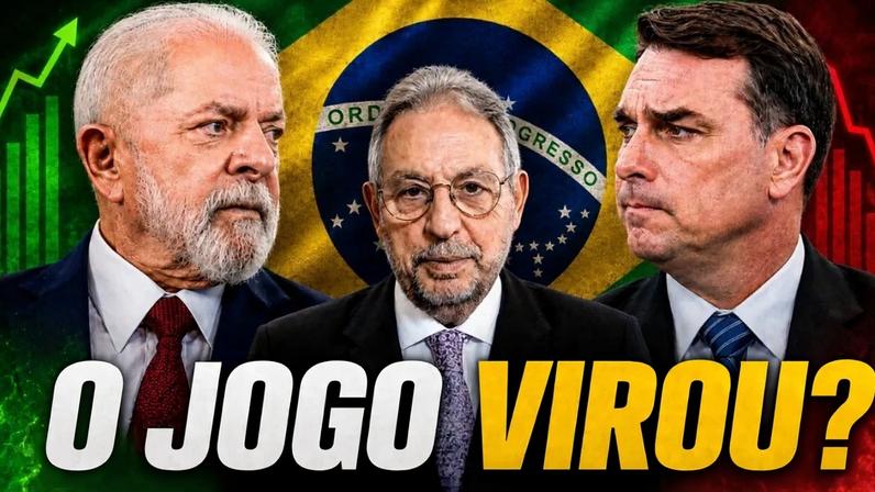 Lula avança contra Flávio em 2026, revela paralisia da direita