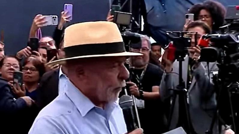 Lula participa de evento em Belo Horizonte (Reprodução/Canal Gov/.)