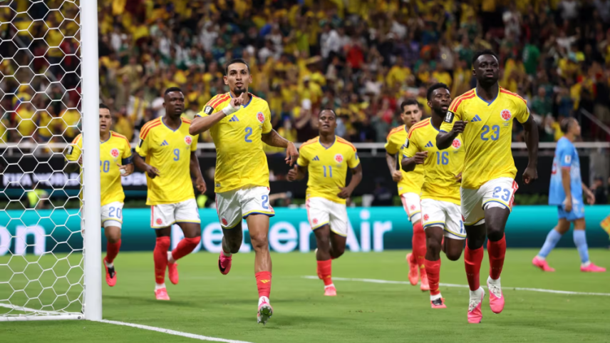 Muñoz fura muralha congolesa e Colômbia garante vaga no mata-mata da Copa