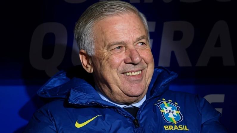 Foto colorida de Carlo Ancelotti - Metrópoles