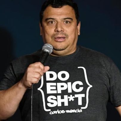 Comediante Carlos Mencia é preso por 12 acusações de evasão fiscal