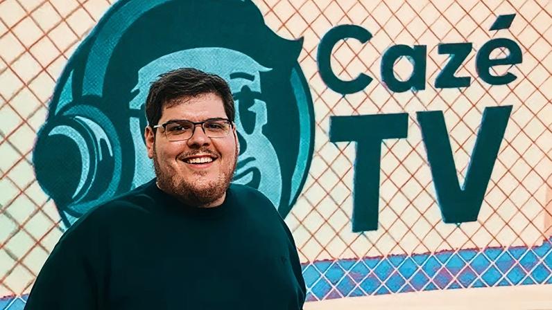 Cazé ganhou popularidade com suas lives durante a pandemia