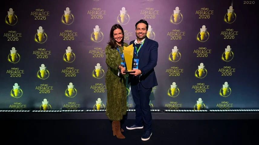 A premiação foi entregue na noite desta quinta-feira (25), durante cerimônia promovida pela Abrasce (Foto: Divulgação Catuaí)