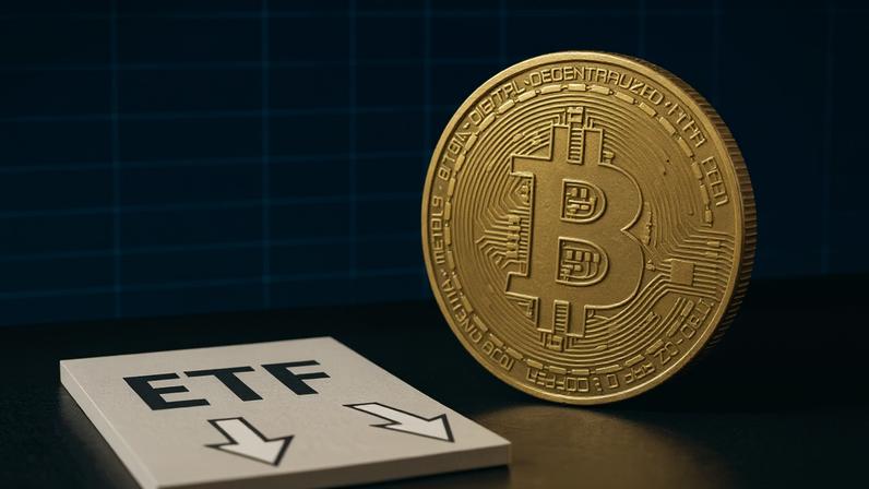 Bitcoin recua a US$ 91 mil com saques em ETF