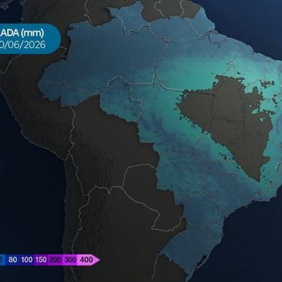Chuvas devem atingir Sudeste e Centro-Oeste do Brasil