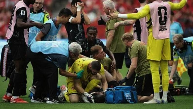 Veja momento da lesão de Ismael Koné em Canadá x Catar pela Copa do Mundo 2026