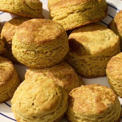 Receita de biscoitos de milho com buttermilk