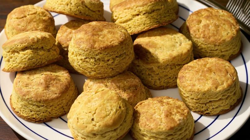 Receita de biscoitos de milho com buttermilk